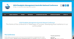 Desktop Screenshot of floodplainconference.com