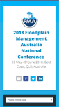 Mobile Screenshot of floodplainconference.com